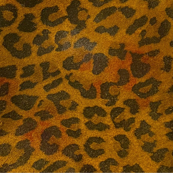 Tasha Polizzi Collection Cheetah Print Gold Turquoise Clutch Wristlet Western - Picture 6 of 15